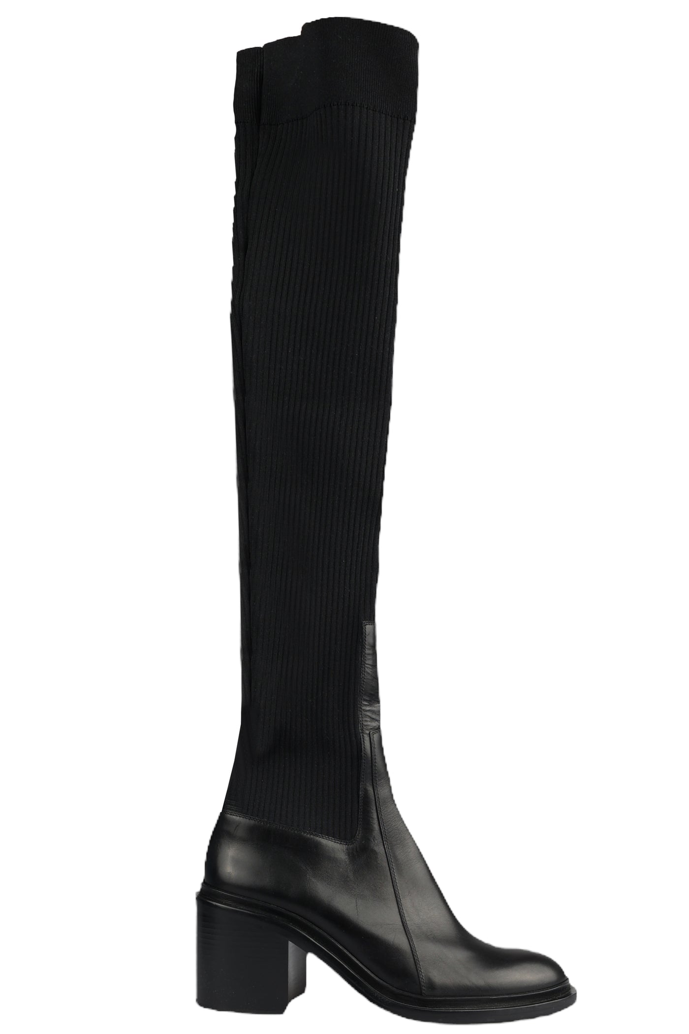 JIL SANDER LEATHER BOOTS