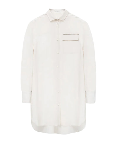 BRUNELLO CUCINELLI SILK SHIRT