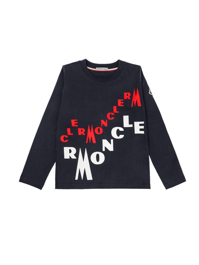 MONCLER KIDS T-SHIRT LONG SLEEVE