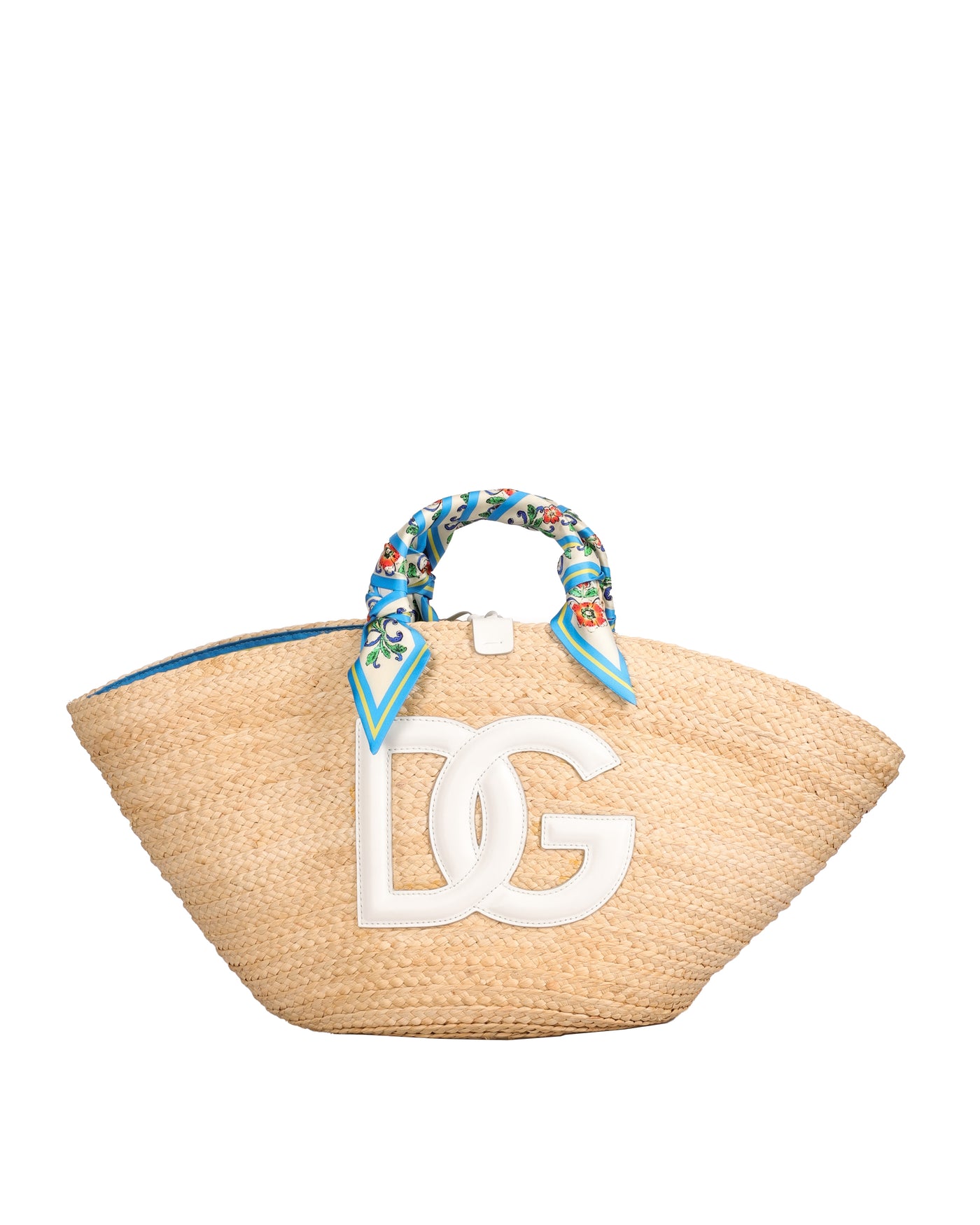 DOLCE & GABBANA KENDRA STRAW HANDBAG