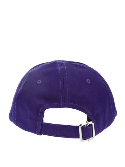 OFF WHITE VARSITY BASEBALL PURPLE CAP