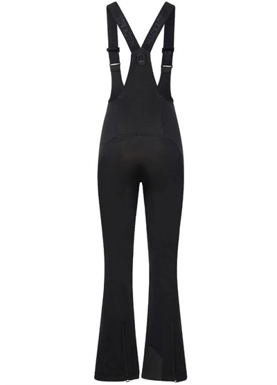 MACKAGE GIA AGILE-360 FITTED SKI PANTS WITH SUSPENDERS BLACK