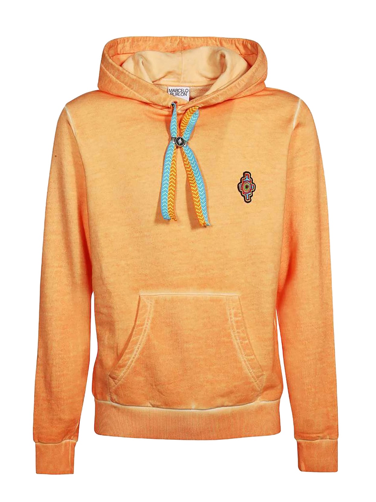 MARCELO BURLON ORANGE SWEATSHIRT 