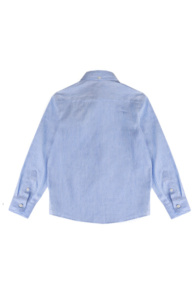 BRUNELLO CUCINELLI KIDS LINEN SHIRT