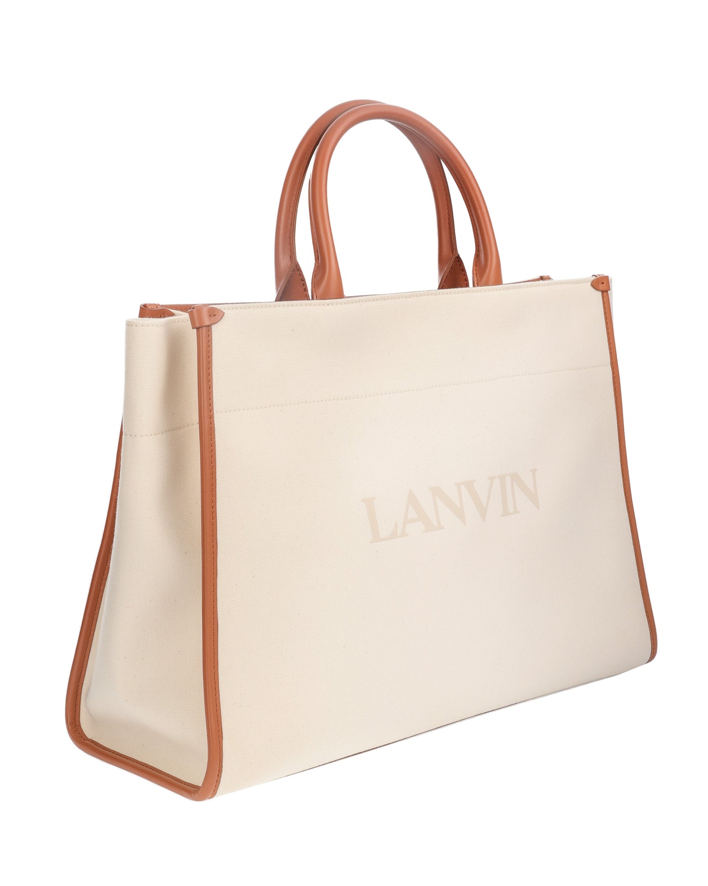 LANVIN PM TOTE BAG BEIGE HANDBAG