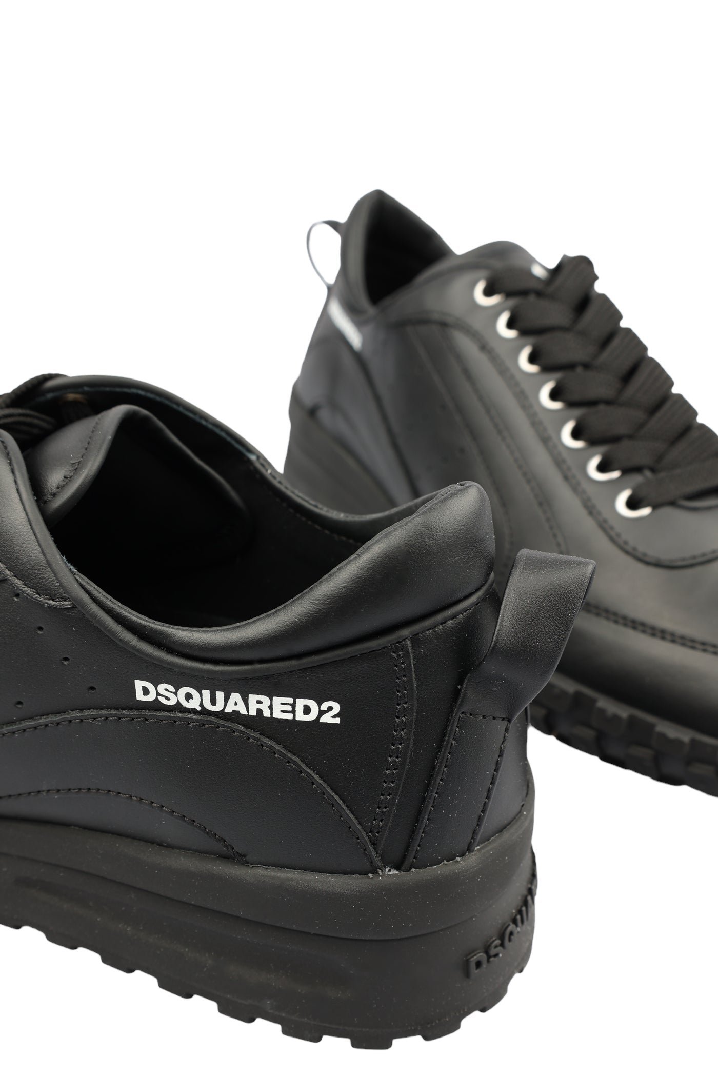 DSQUARED2 LEATHER SNEAKERS