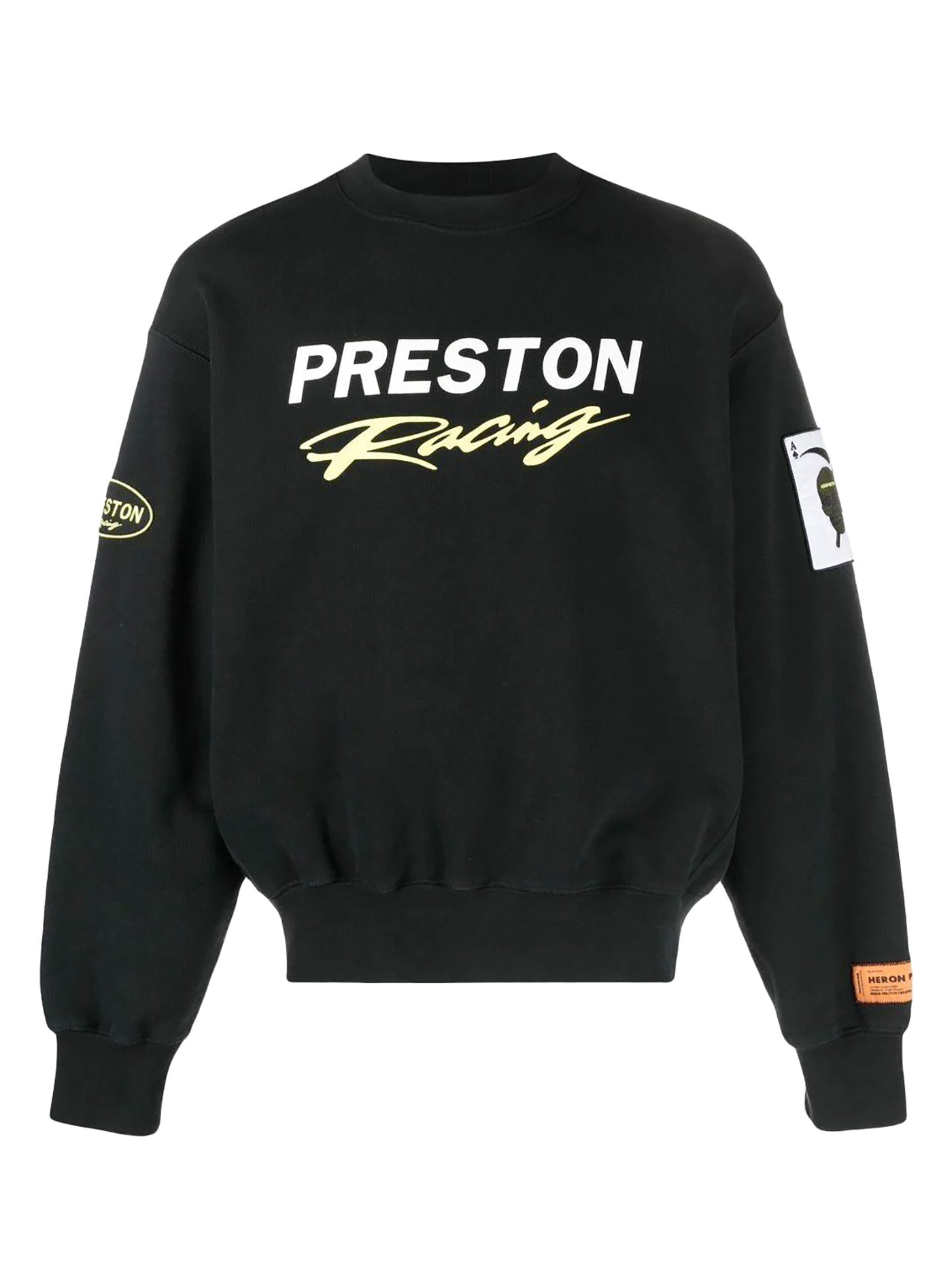 HERON PRESTON BLACK SWEATSHIRT 