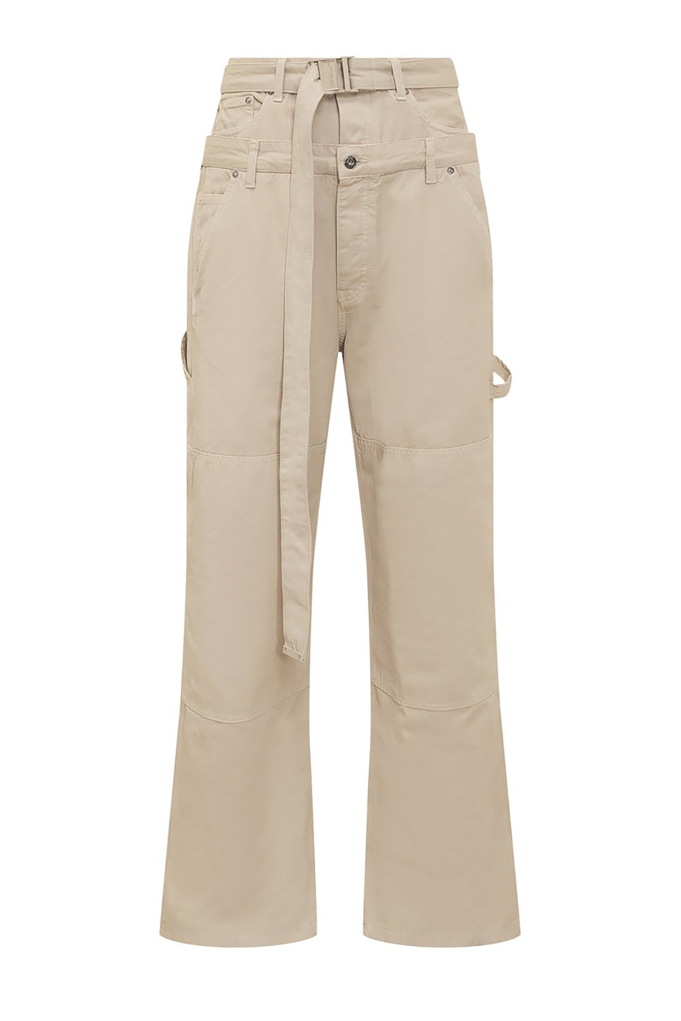 OFF WHITE BEIGE TROUSERS