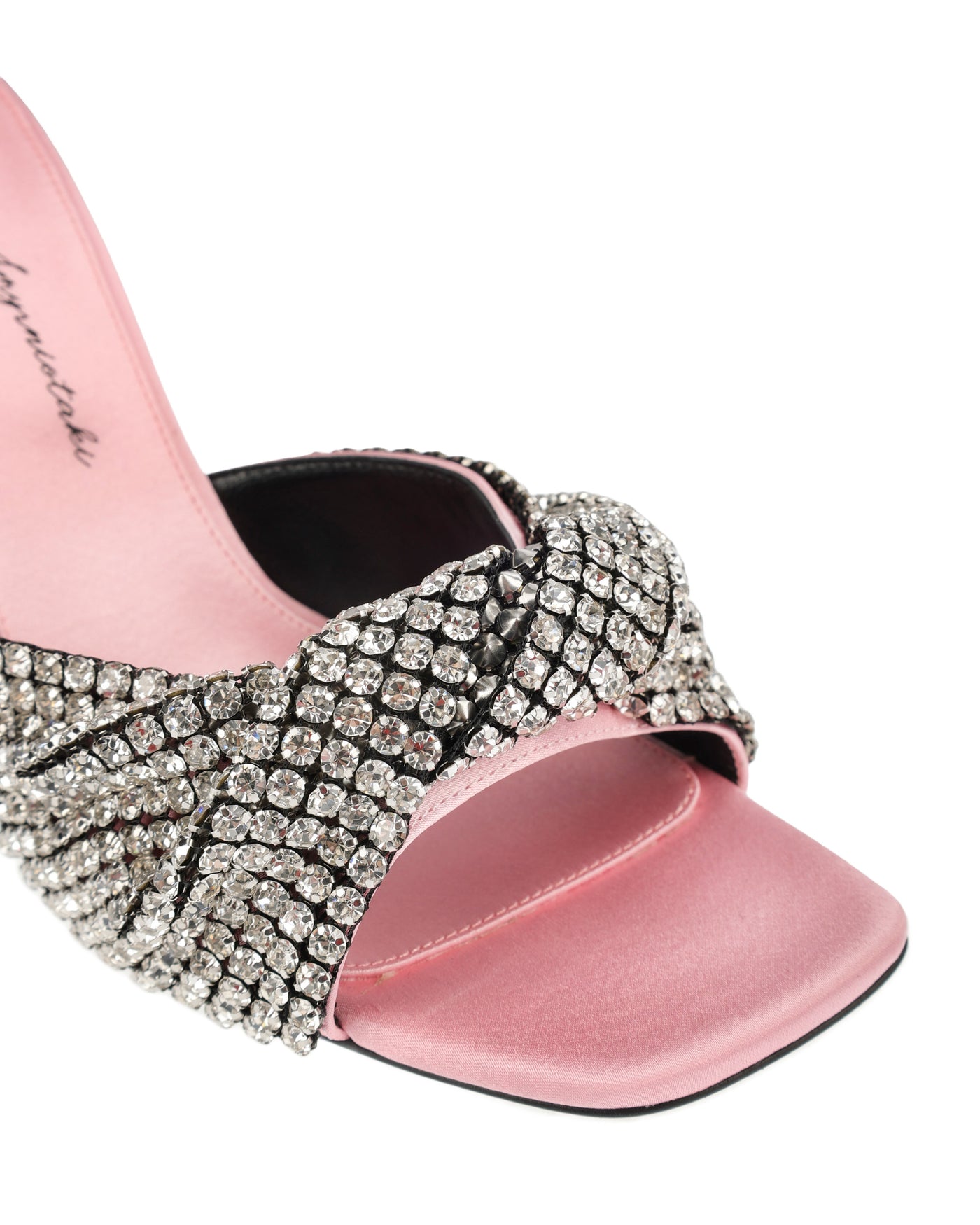 SERGIO ROSSI SANDAL WITH PINK STRASS