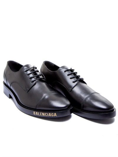 BALENCIAGA LACE UP DERBY SHOES