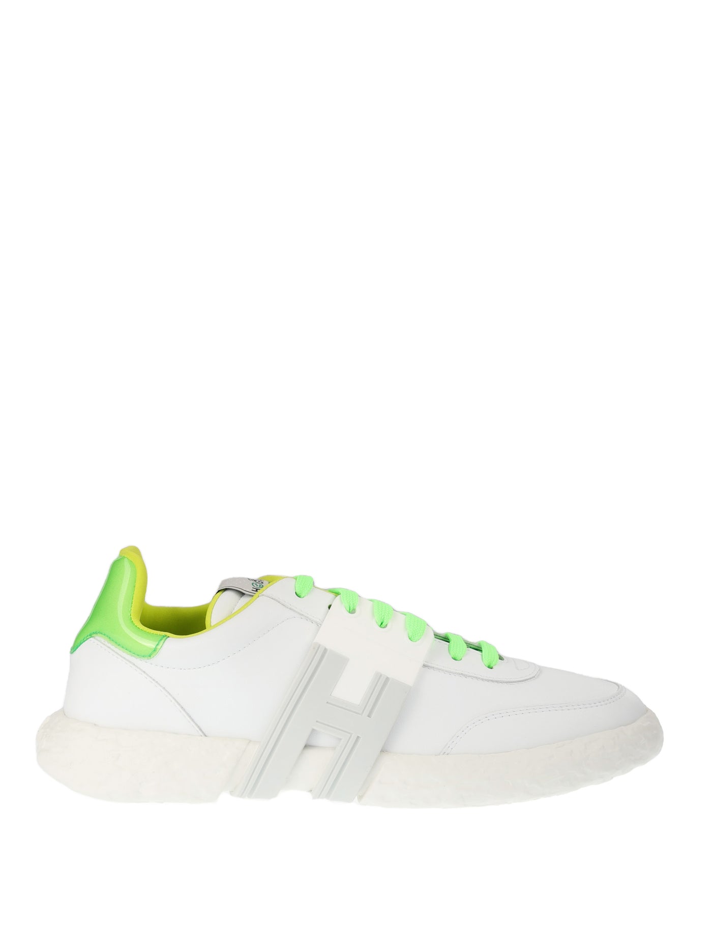 HOGAN FLUO GREEN SNEAKERS 