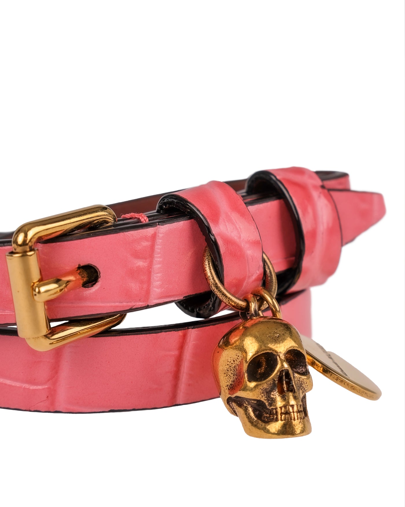 ALEXANDER MCQUEEN LEATHER BRACELET