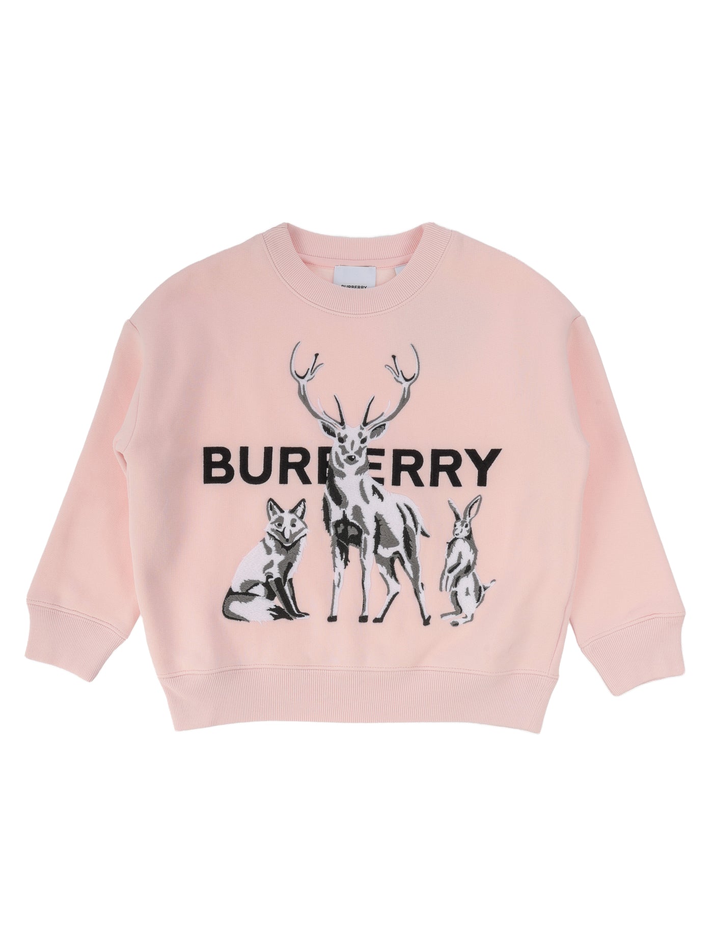 BURBERRY KIDS SWEATSHIRT WITH LOGO