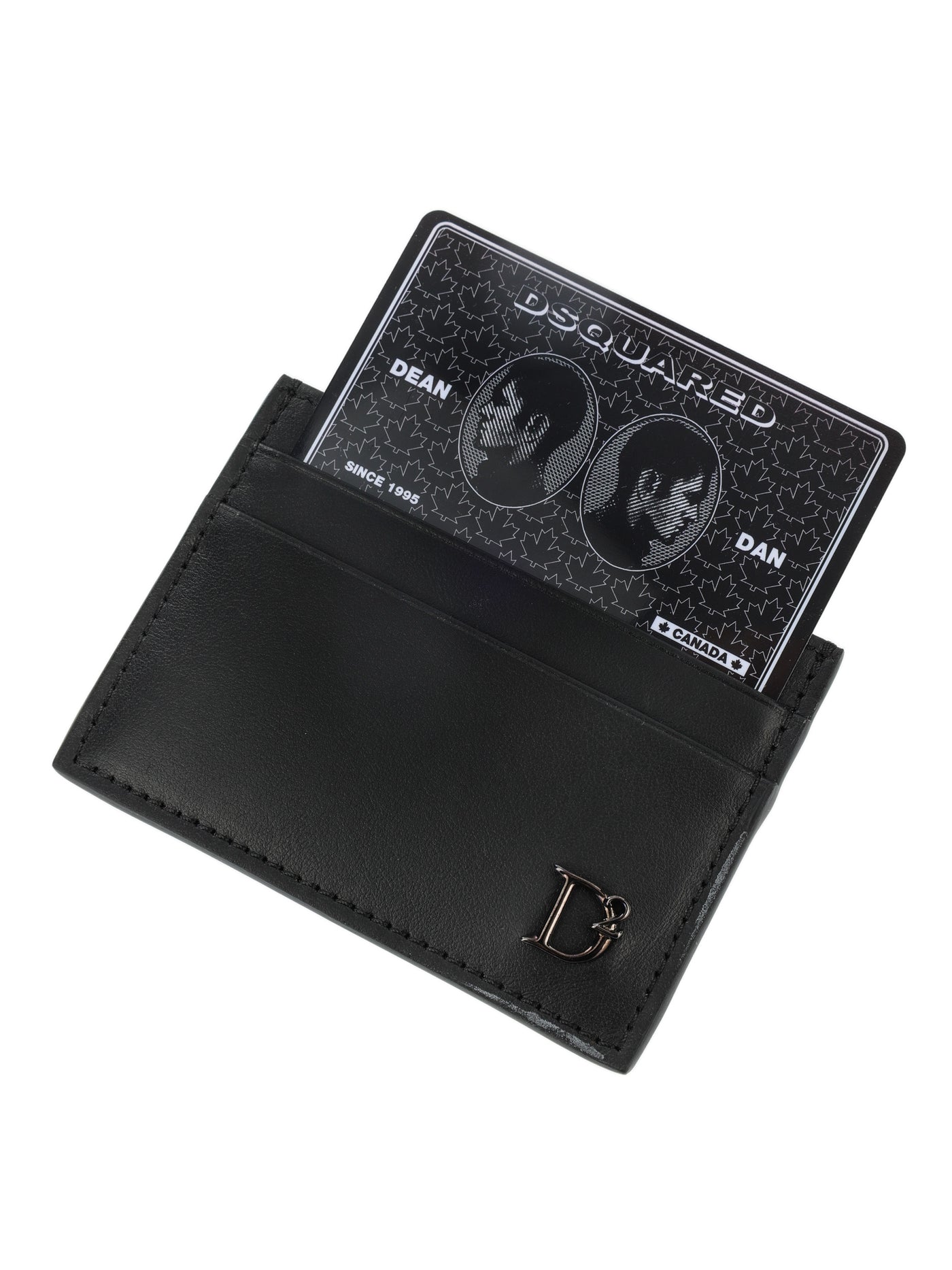 DSQUARED2 BLACK CARD HOLDER WALLET 