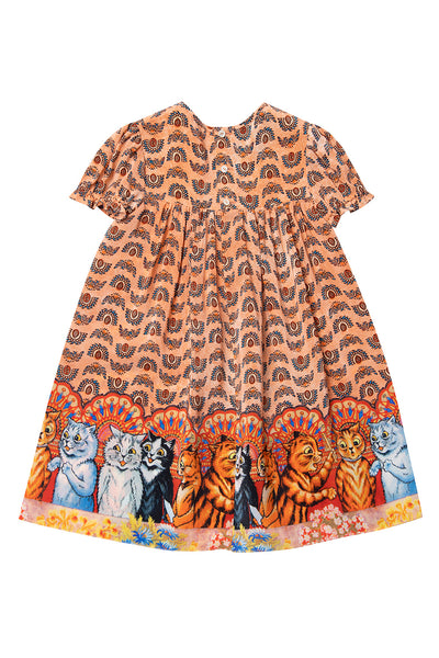 GUCCI KIDS BABY CAT PRINT DRESS