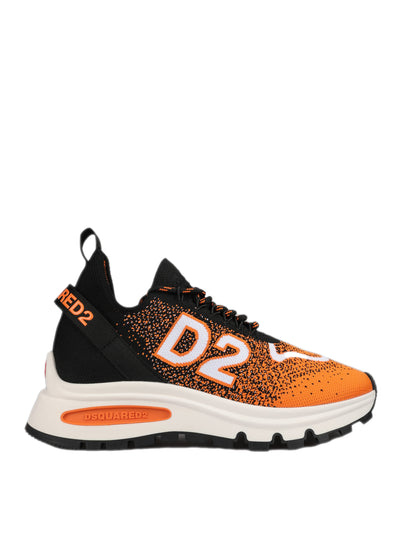 DSQUARED2 ORANGE SNEAKERS 