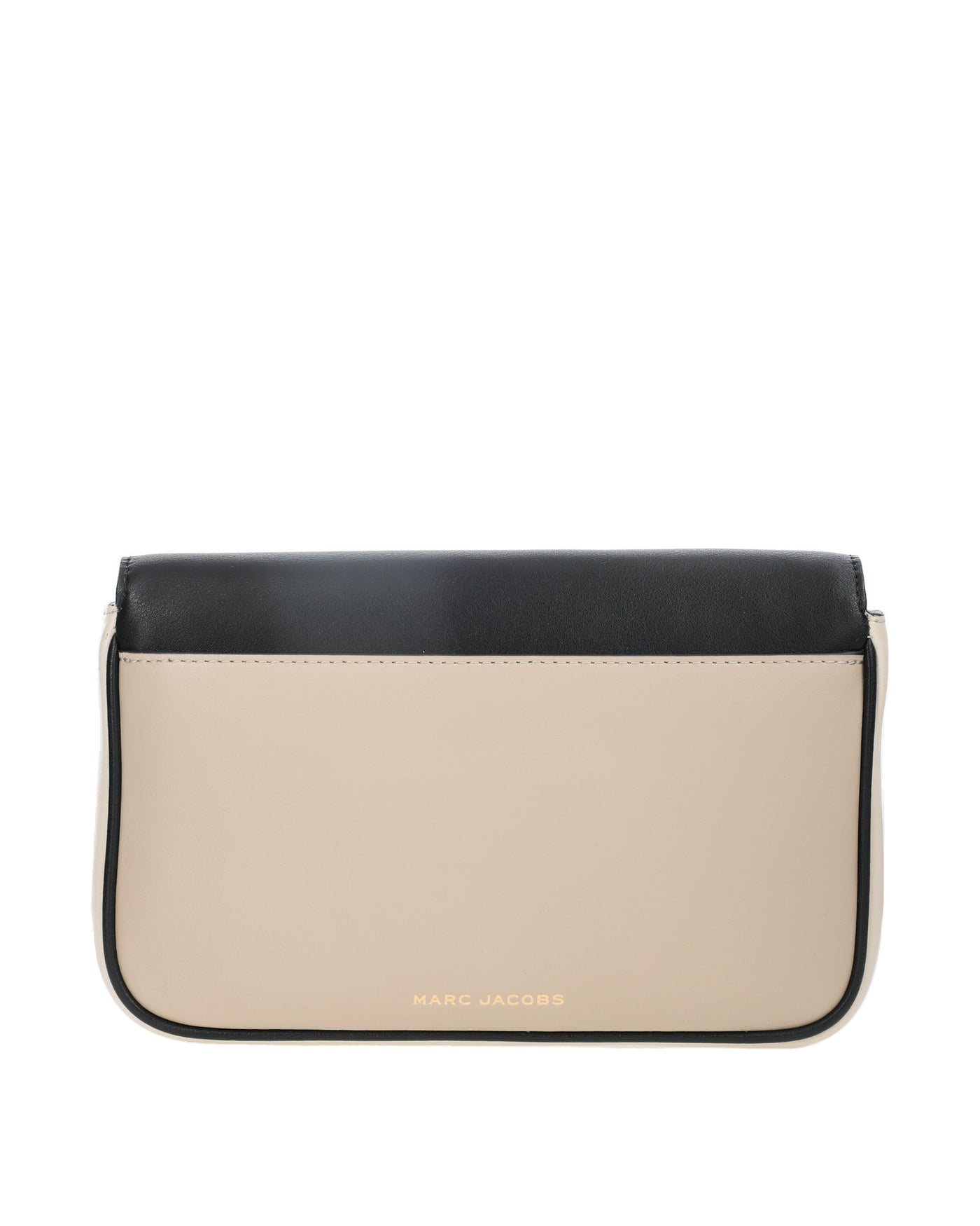 MARC JACOBS THE J MARC DOUBLE COLOR BEIGE SOFT SHOULDER BAG 