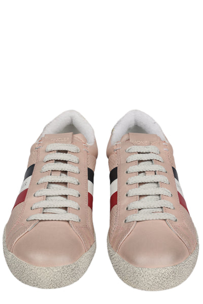 MONCLER LEATHER SNEAKERS