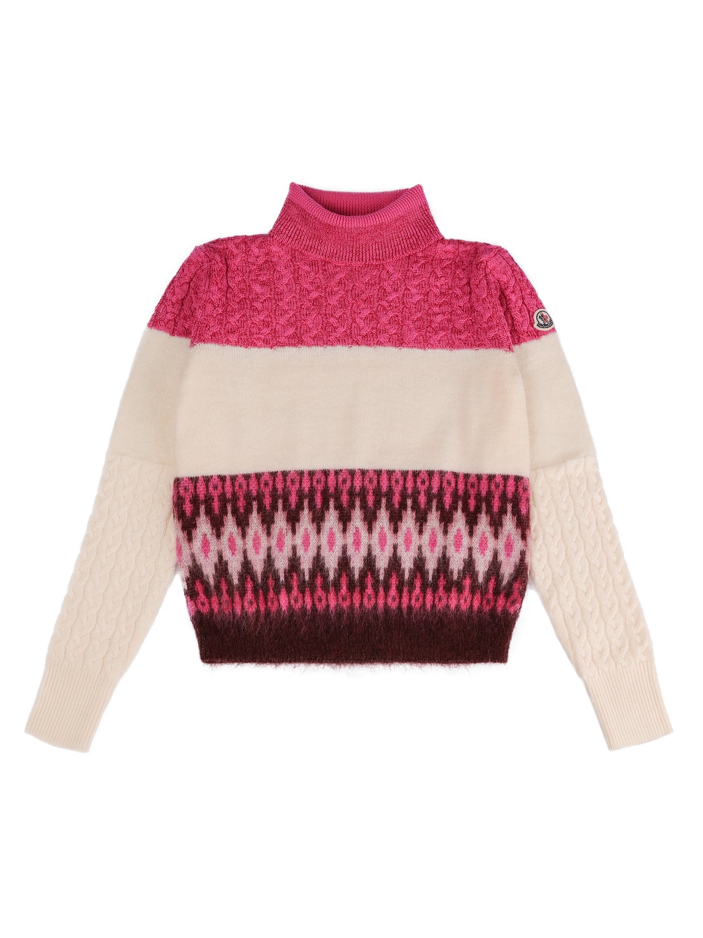 MONCLER KIDS TURTLENECK PULLOVER