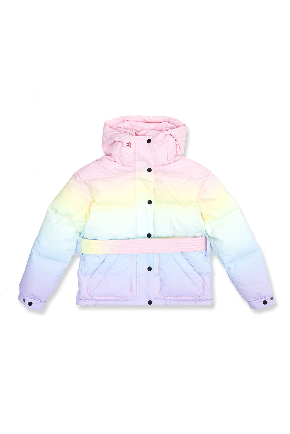 PERFECT MOMENT KIDS SKI JACKET PASTEL RAINBOW