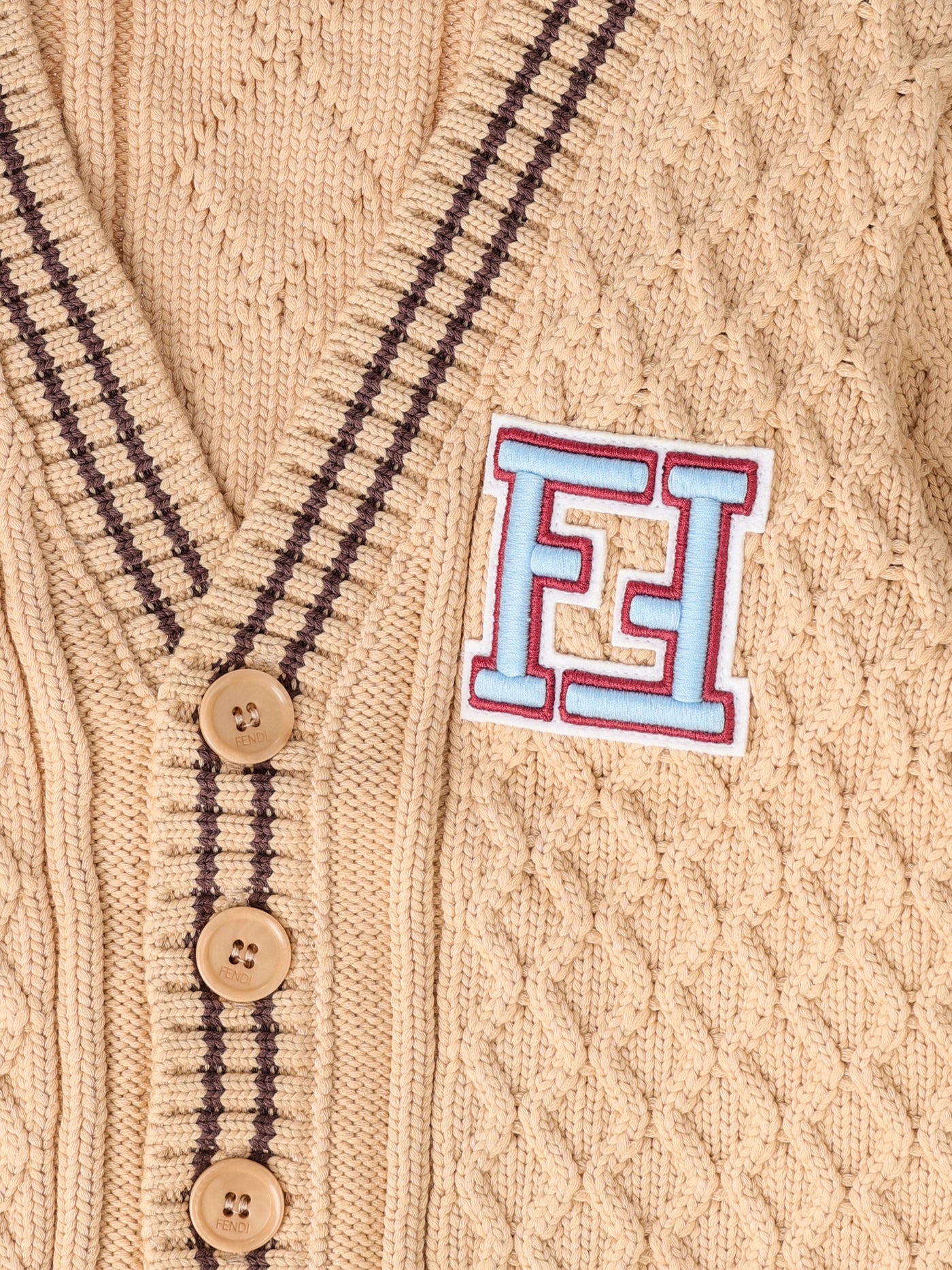 FENDI KIDS CARDIGAN