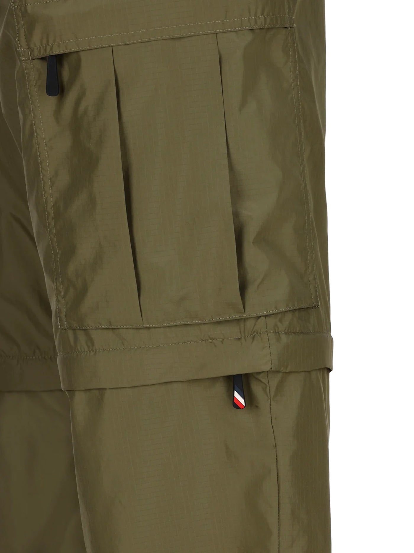 MONCLER GRENOBLE GREEN TROUSERS 