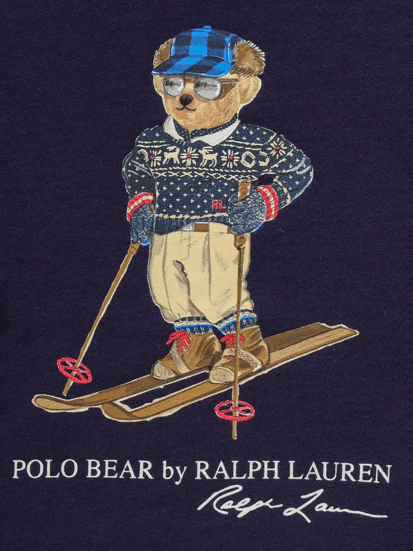 RALPH LAUREN KIDS T-SHIRT LONG SLEEVE