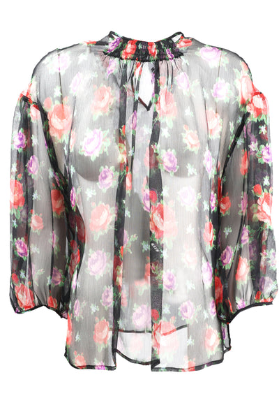 MSGM SILK BLOUSE