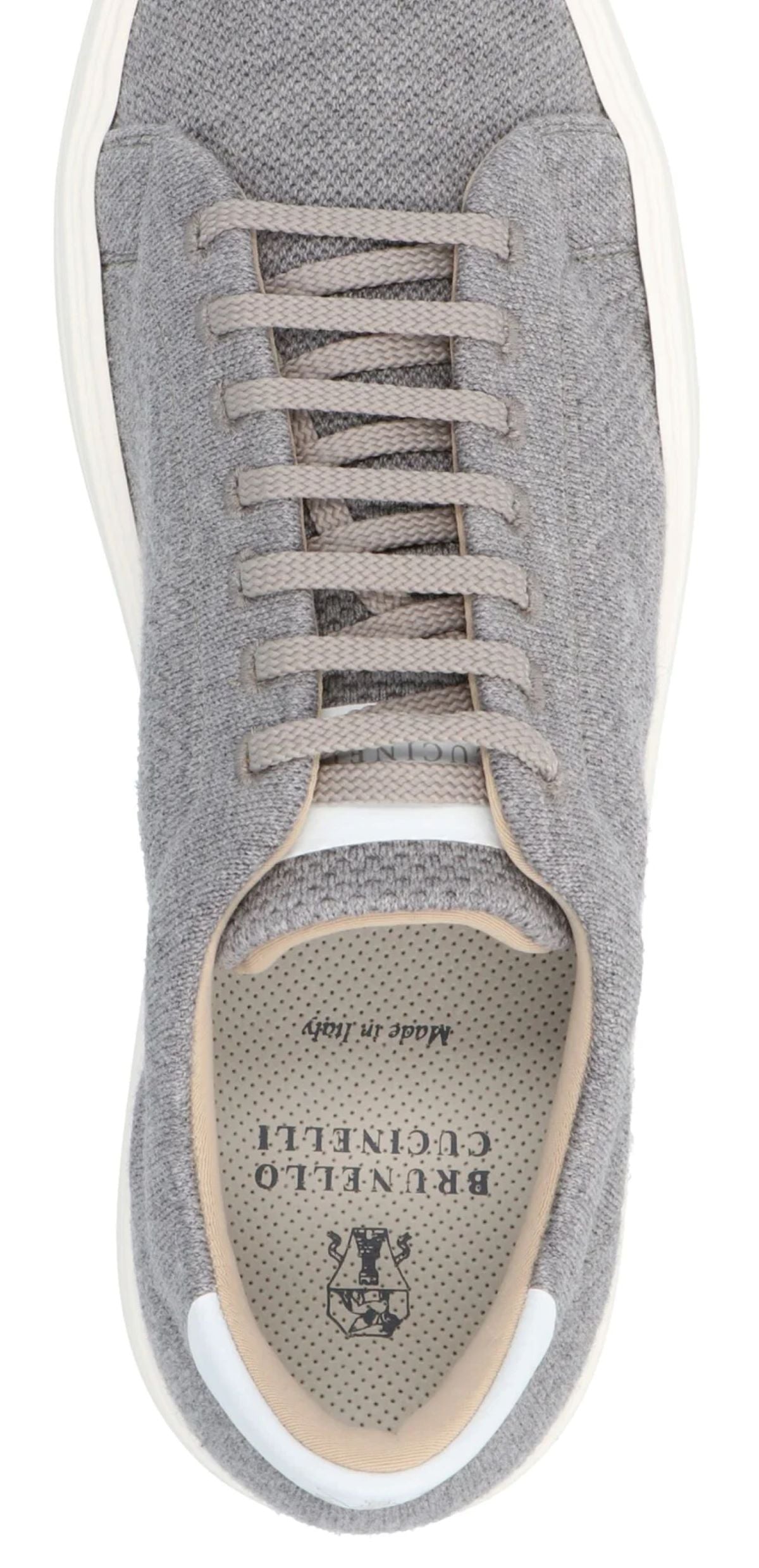 BRUNELLO CUCINELLI KNIT LOW-TOP SNEAKERS