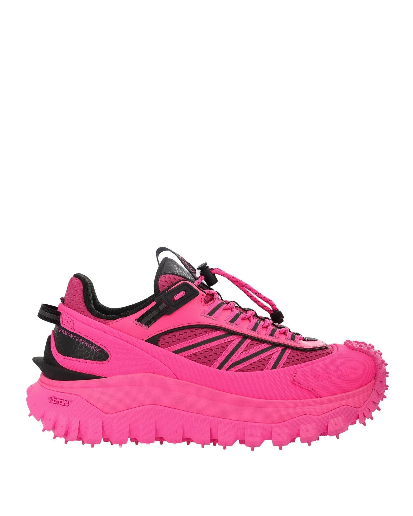 MONCLER GRENOBLE FUCHSIA SNEAKERS 