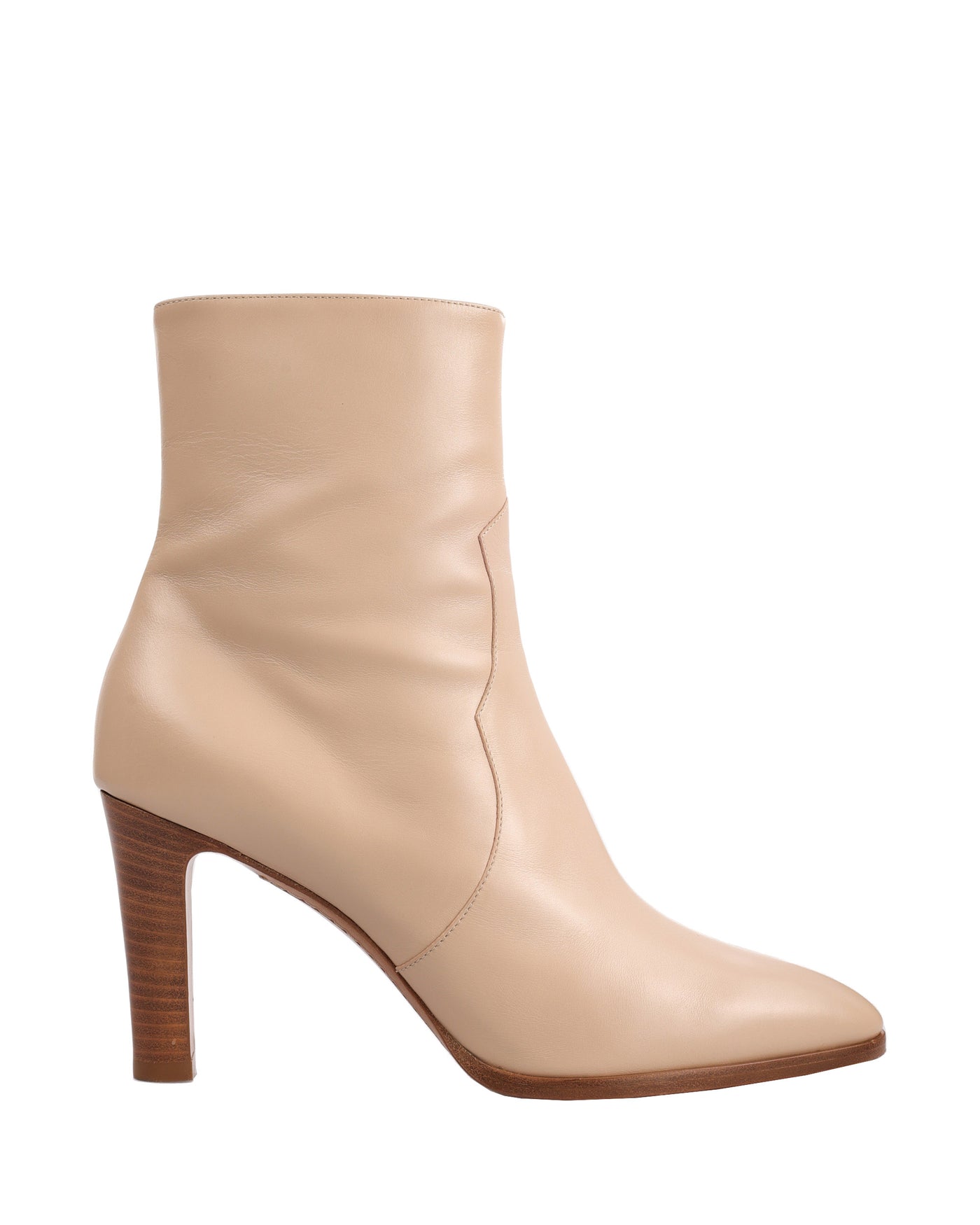 CELINE LEATHER CLAUDE ANKLE BOOT 85