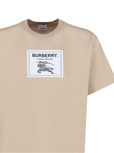 BURBERRY BEIGE LOGO T-SHIRT