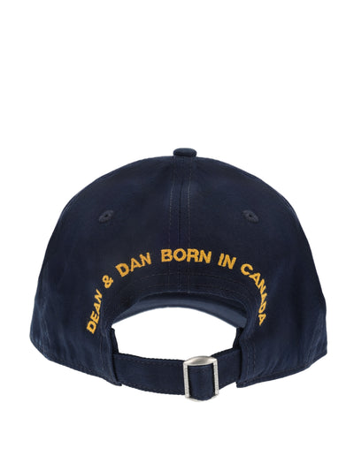 DSQUARED2 BASEBALL BLUE CAP