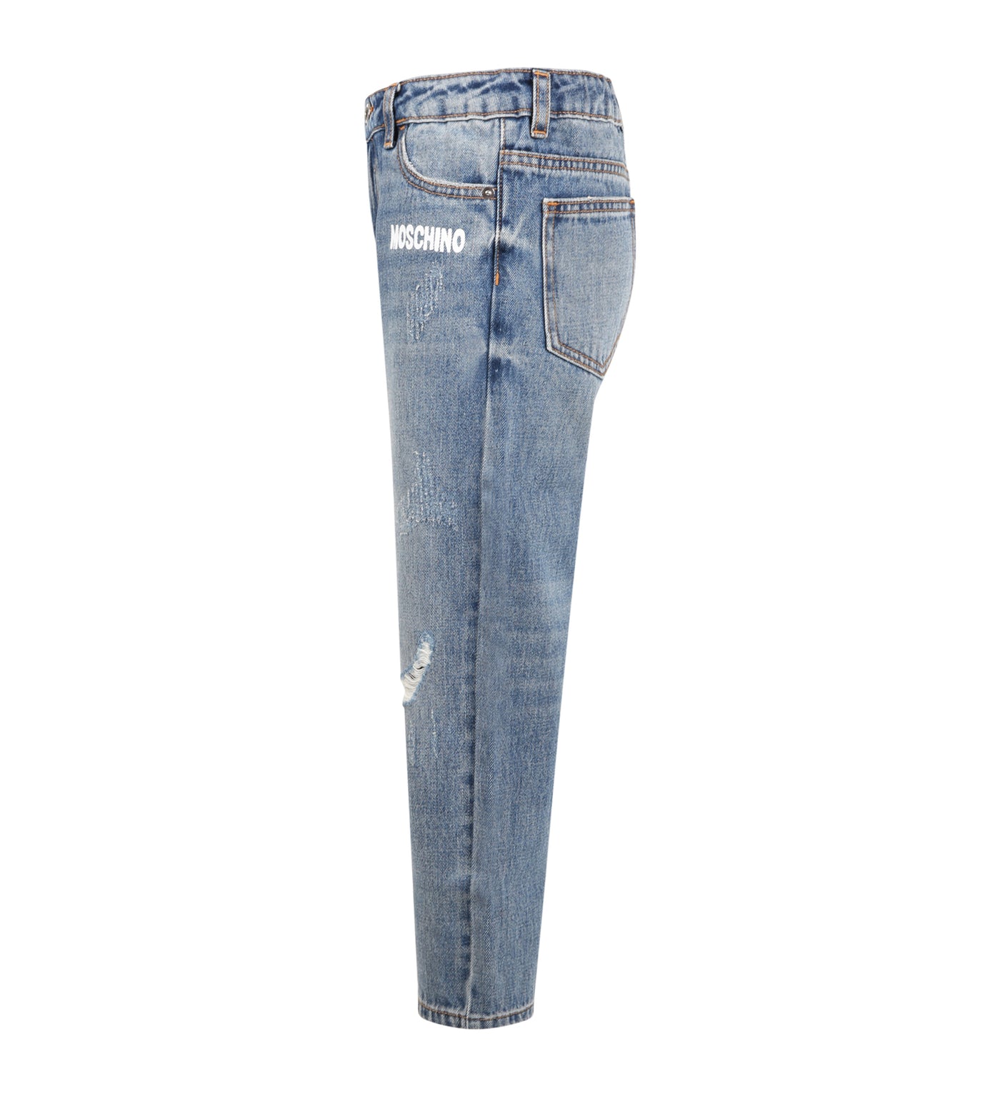 MOSCHINO KIDS JEANS PANTS