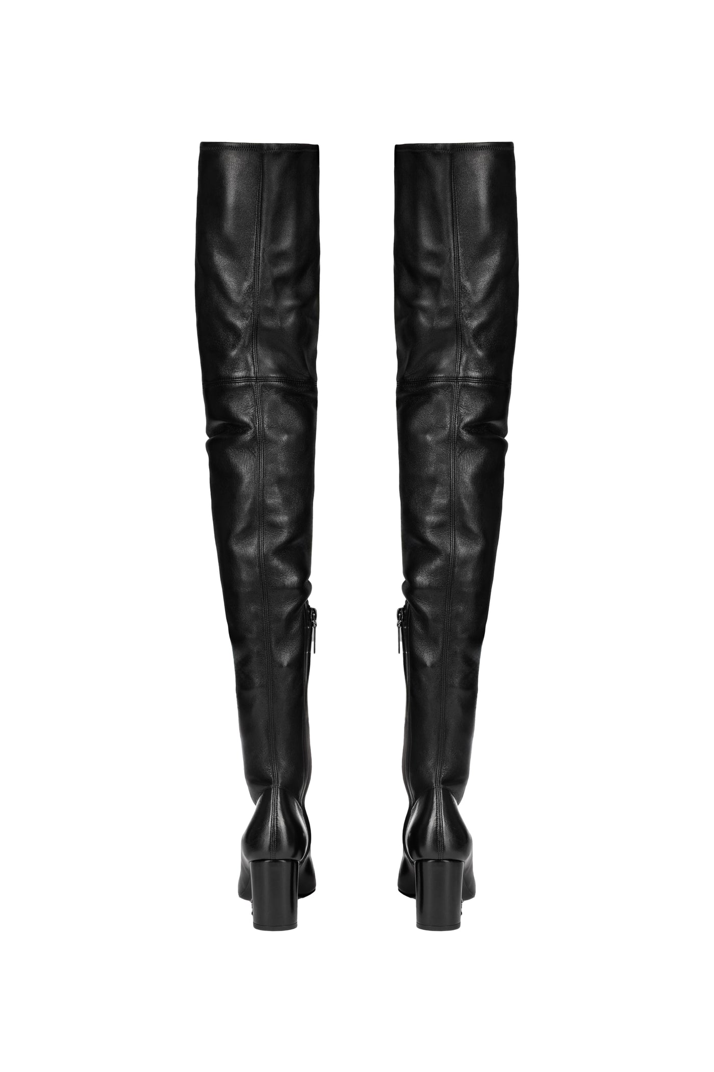 SAINT LAURENT LEATHER BOOTS