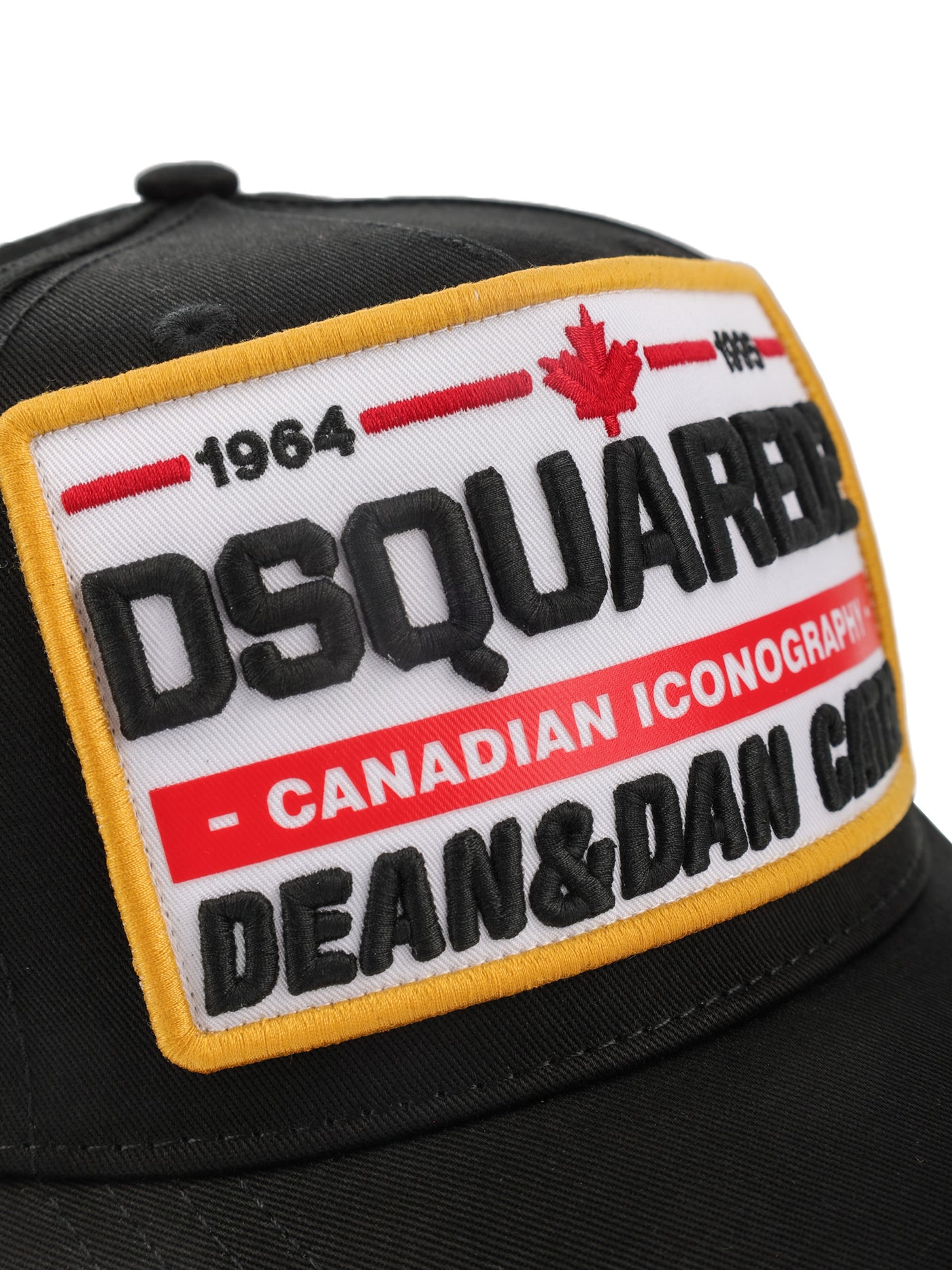 DSQUARED2 PATCH BLACK CAP