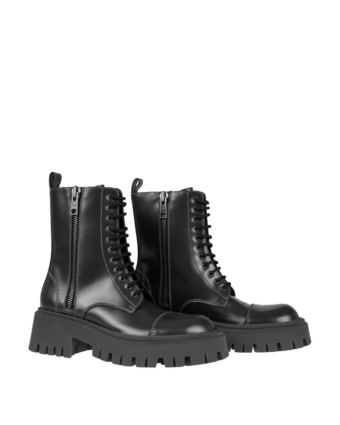 BALENCIAGA LEATHER BOOTS