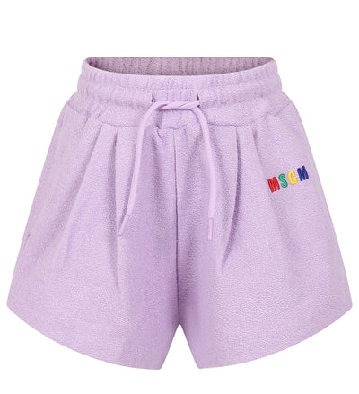 MSGM KIDS SHORTS AND BERMUDA SHORTS