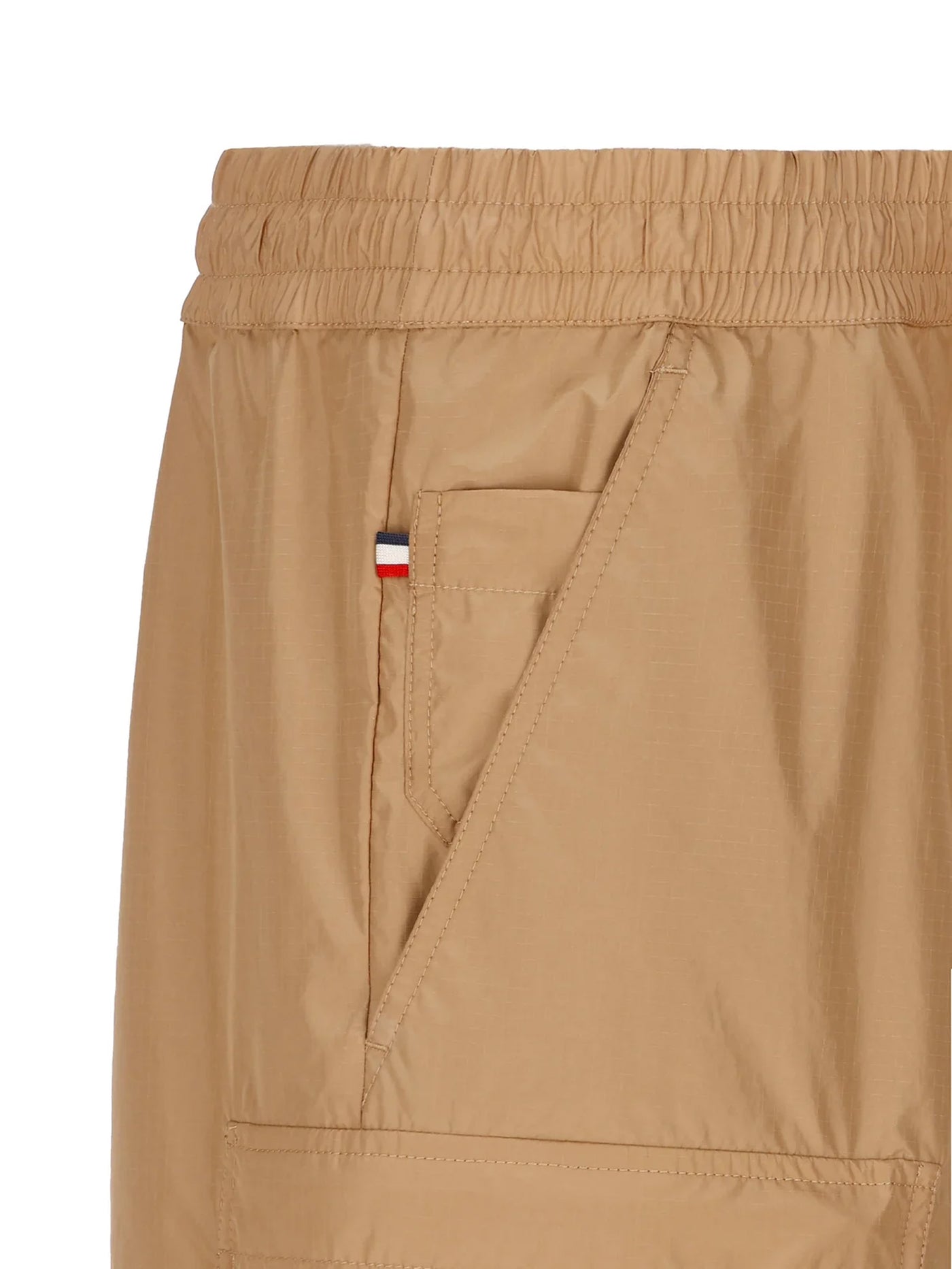 MONCLER GRENOBLE BEIGE TROUSERS