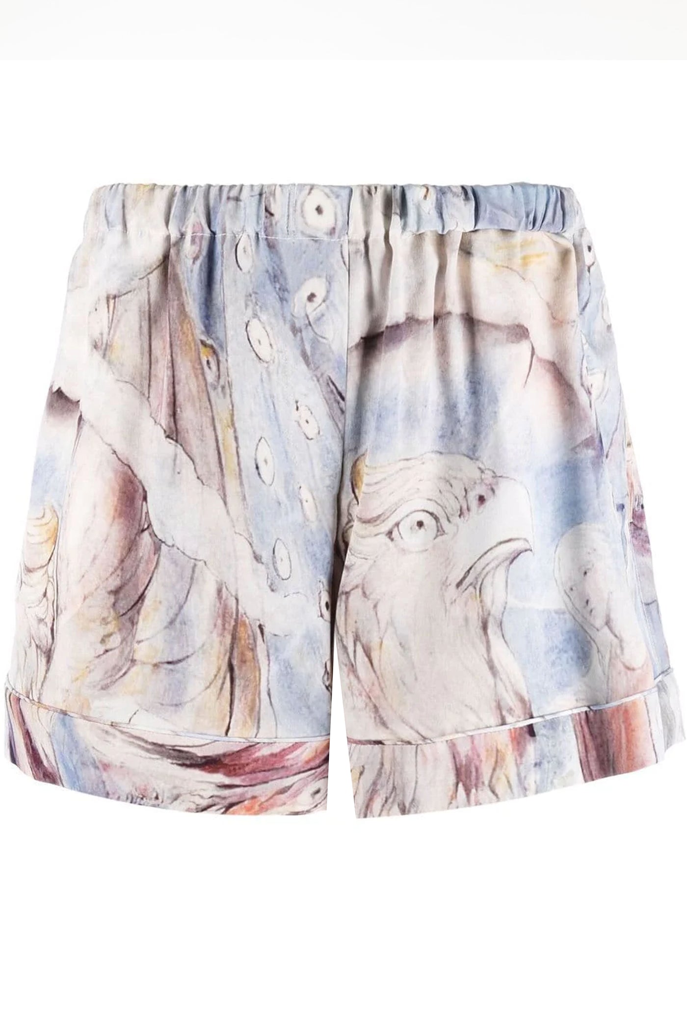 ALEXANDER MCQUEEN SILK SHORT PANTS