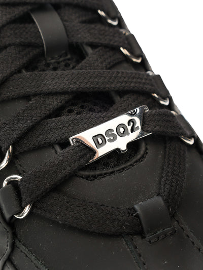 DSQUARED2 KIDS LEATHER SNEAKERS