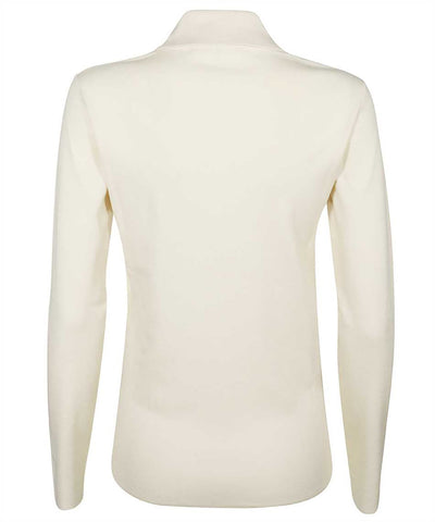 GUCCI RIB STITCH CACHEMIRE POLO JUMPER