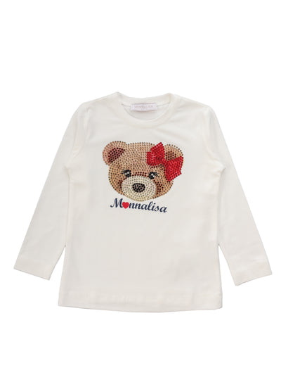 MONNALISA KIDS T-SHIRT LONG SLEEVE