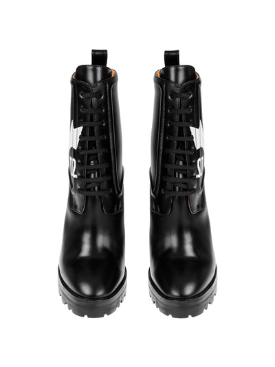 DSQUARED2 LEATHER ANKLE BOOTS