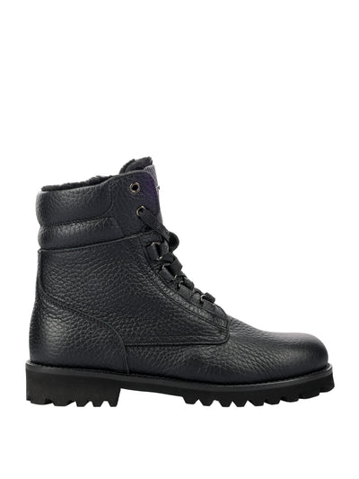 DOLCE & GABBANA LEATHER KIDS ANKLE BOOTS