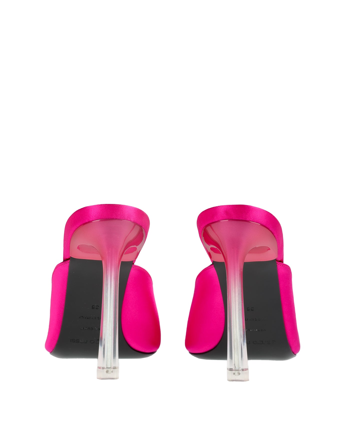 SERGIO ROSSI FUCHSIA HEELED SANDAL 