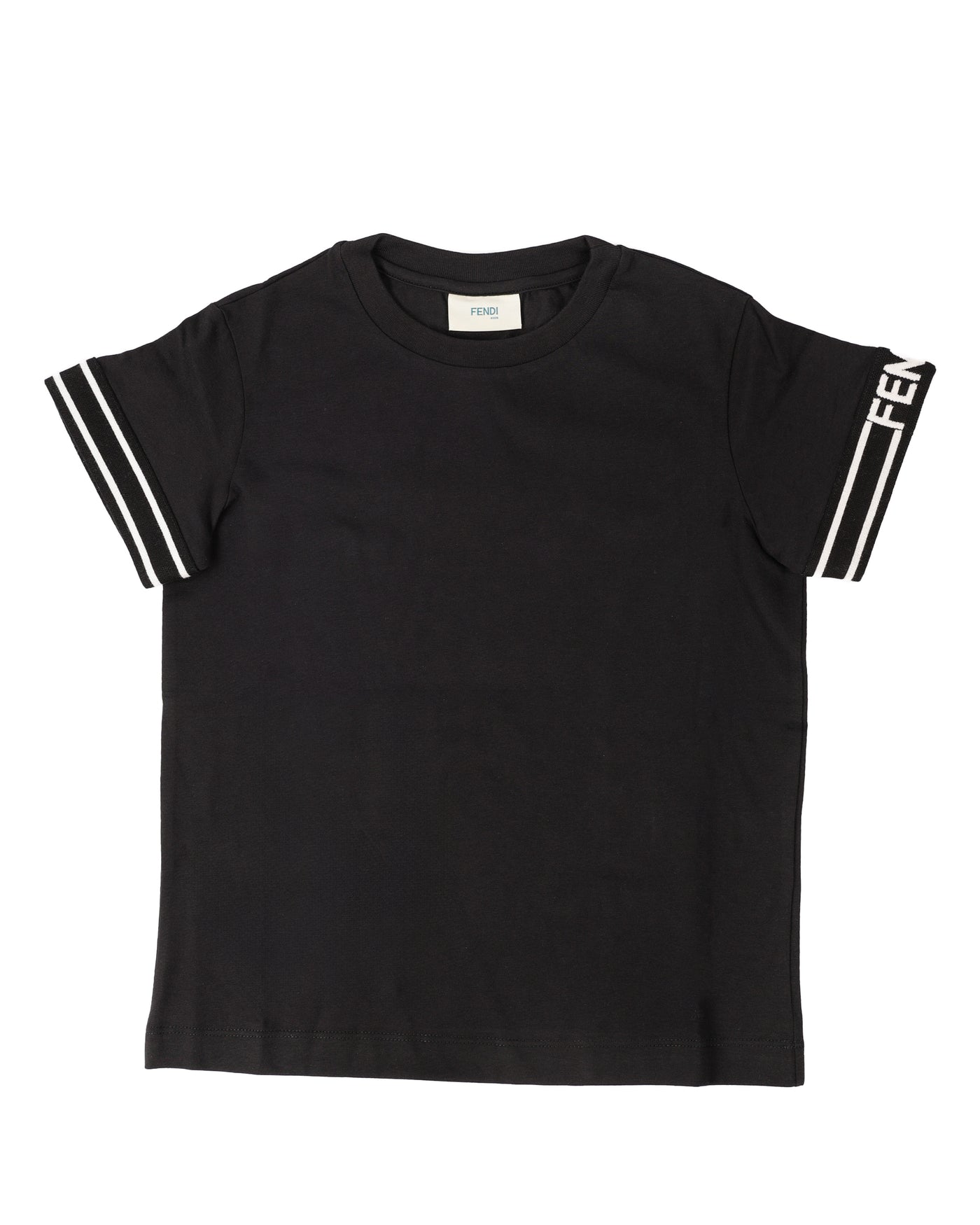 FENDI KIDS T-SHIRT WITH LOGO 