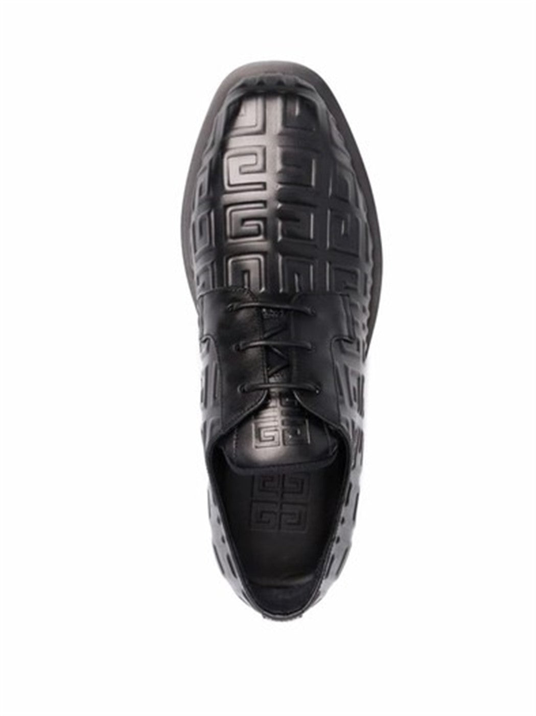 GIVENCHY 4G EMBOSSED LACE UP DERBY