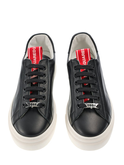 DSQUARED2 KIDS LEATHER SNEAKERS