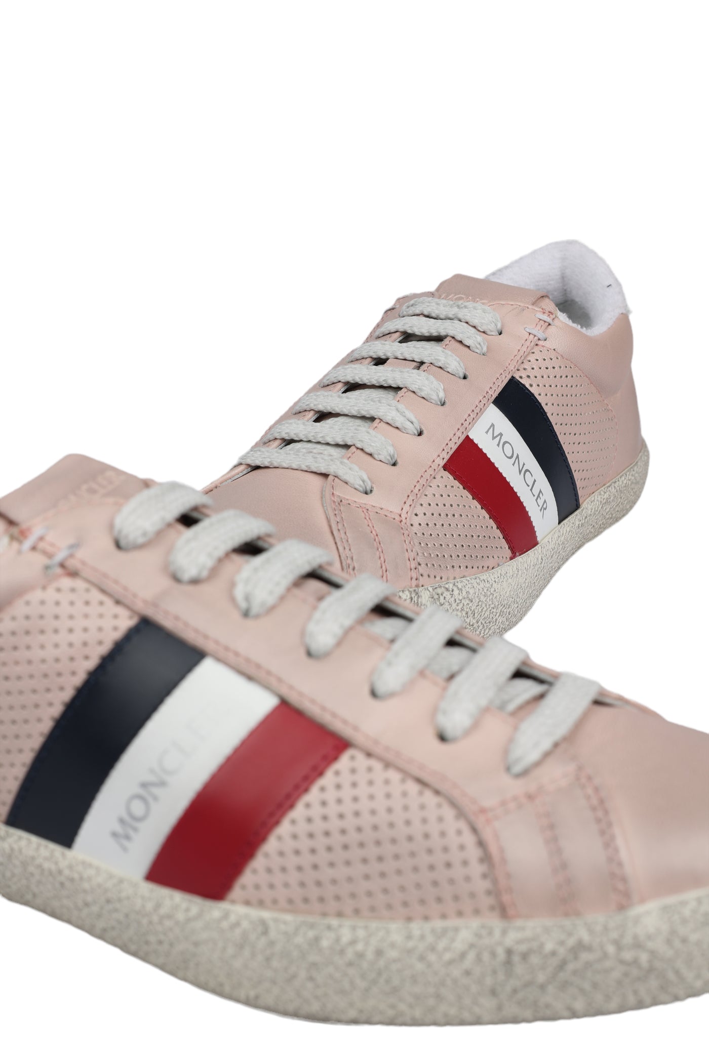 MONCLER LEATHER SNEAKERS